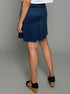 The Sport Skirt - Blue Shibori / Blue Pinstripe